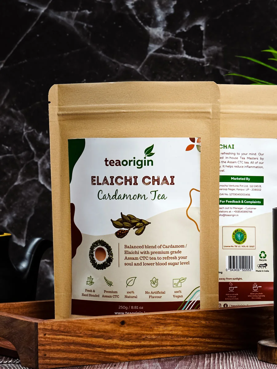Tea Origin Elaichi Chai pack